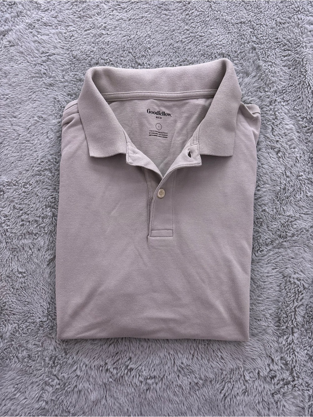 Goodfellow & Co Men's Mauve Polo Shirt
